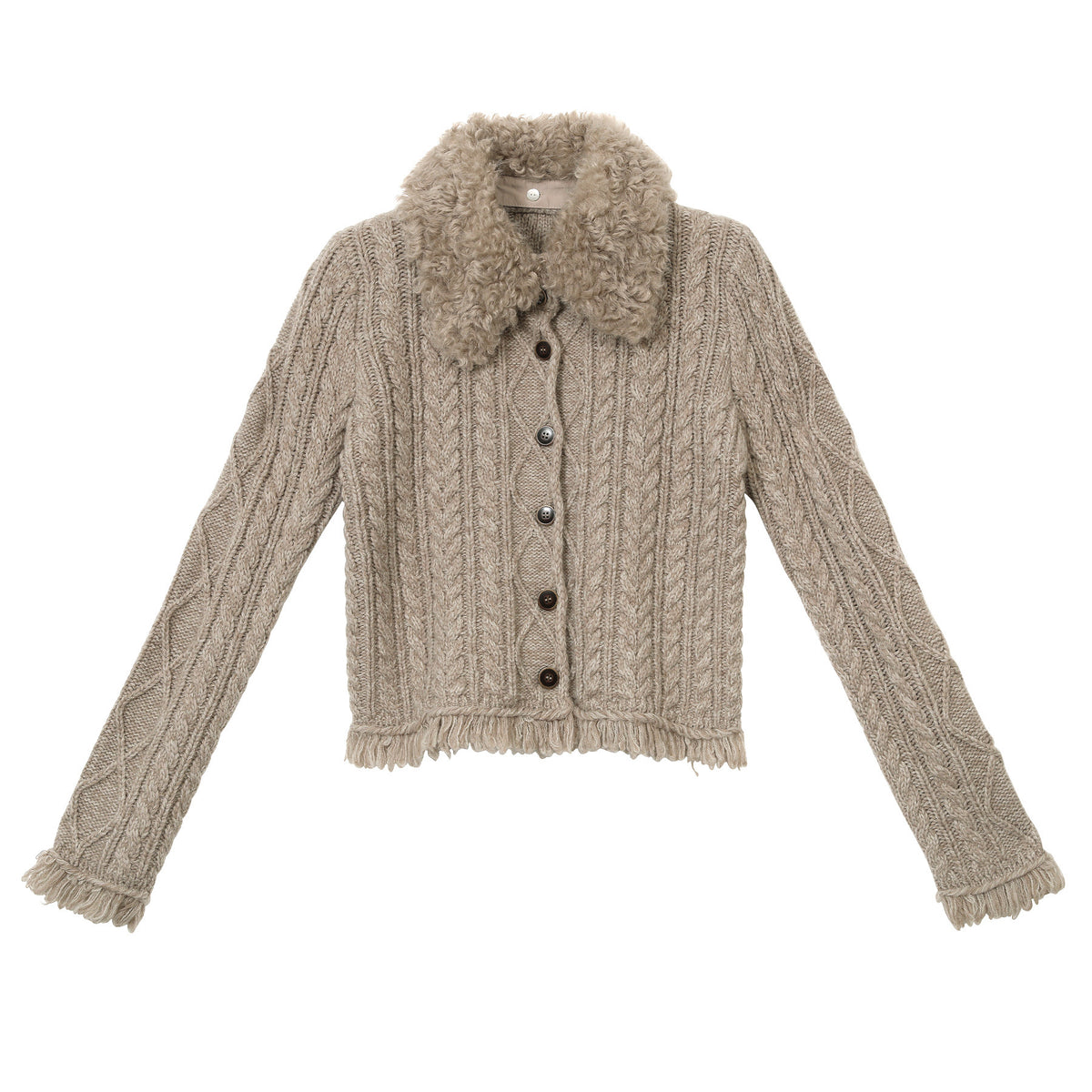 cllomagy-khaki-textured-collar-knit-cardigan-01