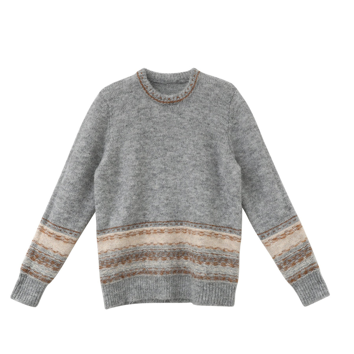 cllomagy-gray-jacquard-stripe-sweater-01